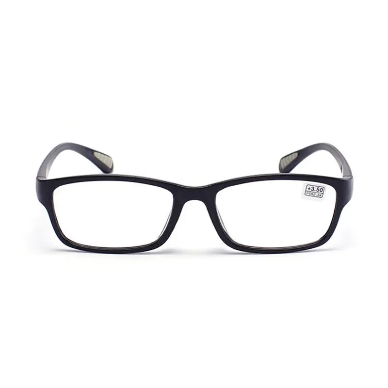 Seemfly сверхлегкий смолы очки для чтения Для женщин Для мужчин покрытая цельной полиуретановой кожей пресбиопические очки+ 1,0+ 1,5+ 2,0+ 2,5+ 3,0+ 3,5+ 4,0 очки