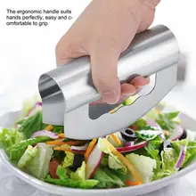 Cortador de alimentos multiusos para frutas y verduras, cortador de doble hoja, herramienta de corte de acero inoxidable