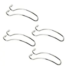 4 шт. автомобильные крючки спинки сиденья автомобиля скрытый подголовник Вешалка для сумки хозяйственная сумка вешалка для хранения пальто автомобильные аксессуары крюк Orga