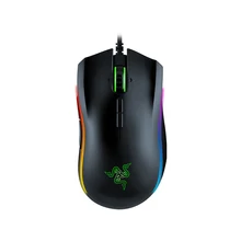 Razer Mamba Elite Проводная игровая мышь 16000 dpi 5G Оптический сенсор Chroma легкая эргономичная игровая мышь для ПК геймера ноутбука