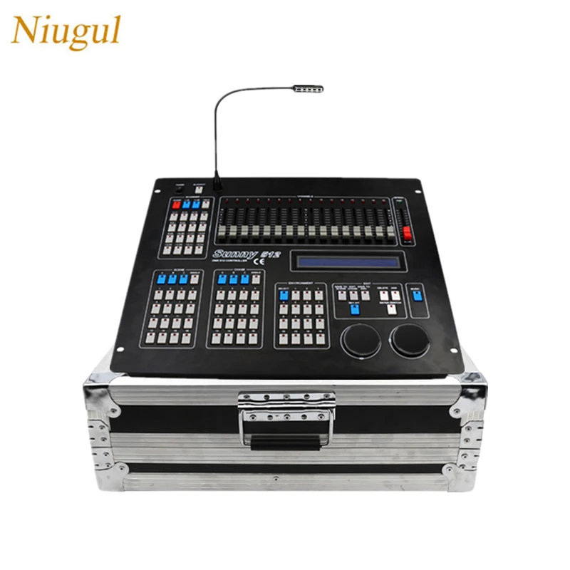 

Sunny 512 Console DMX512 Stage DJ Light Controller Moving Head Par Light DMX Consoles Bar Disco Stage Lighting Control Equipment