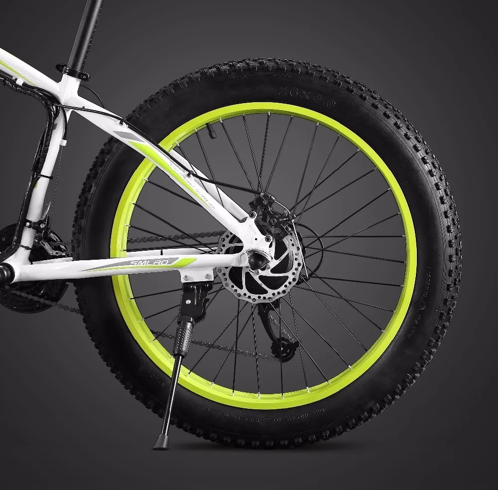 Excellent 26inch Electric Bicycle 48v500w Fat E-bike Snow 4.0 Tries Off-road Electric Mountian Bike 3