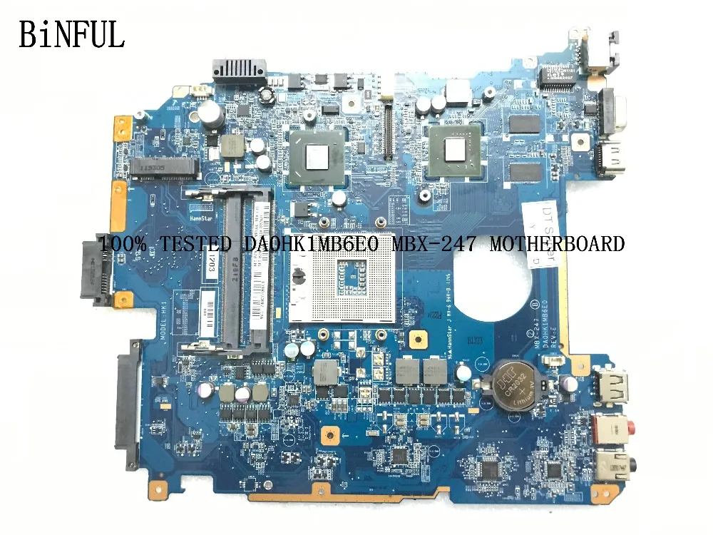 BiNFUL в наличии. Материнская плата для ноутбука A1827702A DA0HK1MB6E0 материнская SONY VPCEH SERIES с