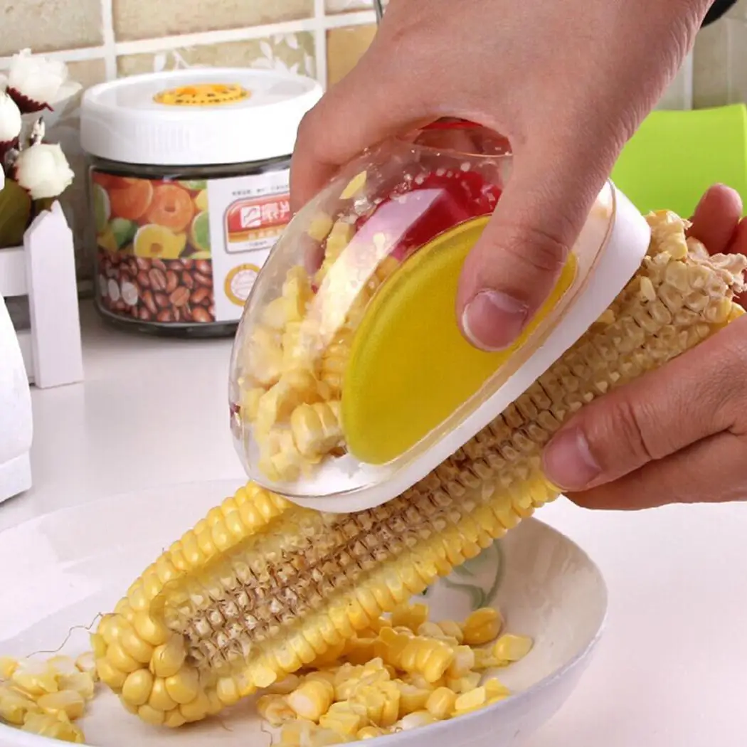 

2019 New Salad Cutter Bowl Kitchen Gadget Vegetable Corn Sheller Cutter Quick Salad Maker Chopper Kitchen tool 7 x 11.5 x 6.5cm