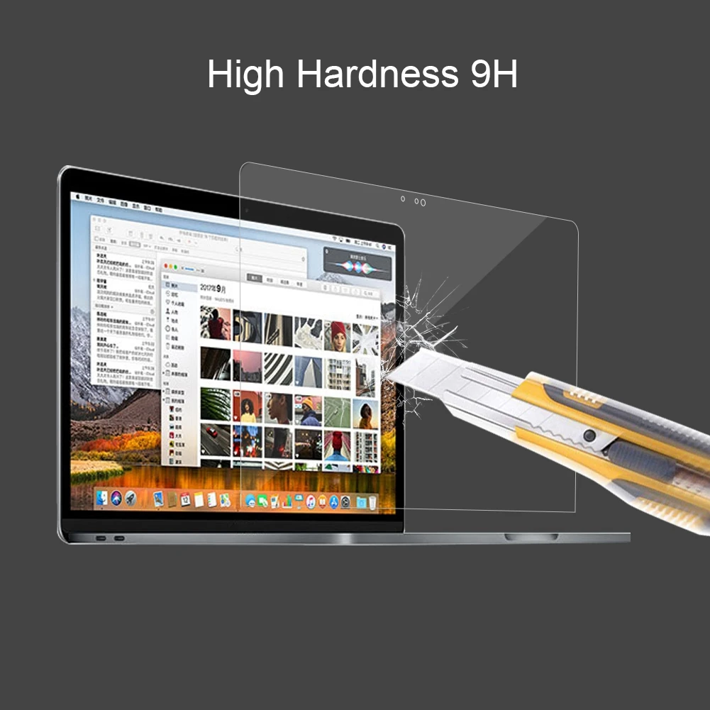 

PET Screen Protector Computer Protective Film 0.5mm Thickness Hardness 9H for Mac Book Pro