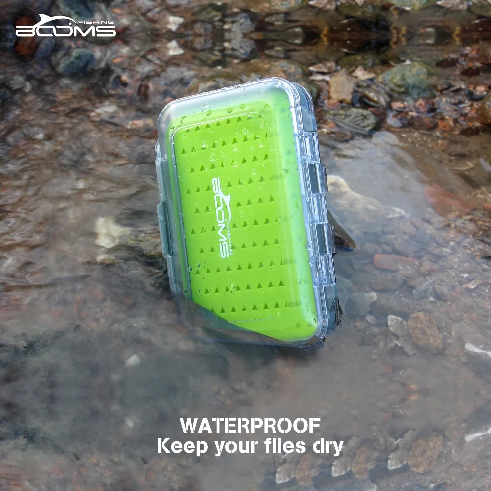 Boms Fishing FFB Fly Box водонепроницаемый|Коробки для рыболовной снасти| |