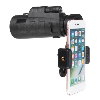 

Universal 35x50 Zoom Monocular Telescope Camera Lens + Phone Clip Holder for iPhone or Android Smat Mobile Phones Telescope Lens