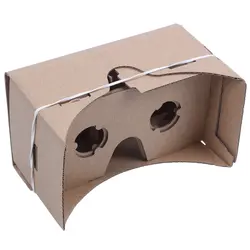 Полный-6 дюймов DIY 3D Очки виртуальной реальности VR очки Виртуальная реальность, стерео очки, древесноволокнистые плиты для Google Cardboard