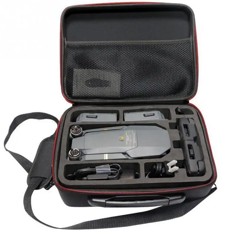 

Man Women Handbags EVA Internal Waterproof Shoulder Bag Crossbody Case Protector For MAVIC Pro #4