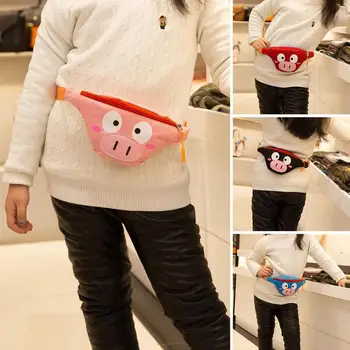 

Children Waist Packs Kid Fanny Bag Cartoon Animal Pig Girls Money Chest Bag Fanny Pack for Women Heuptas Belt Waist Bag Bolsas