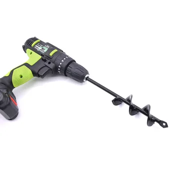 

Garden Planter Drill 18inch 9inch Electric Screwdriver Hammer Planting Irrigation Weeding Tool Water Borer Digger Tools