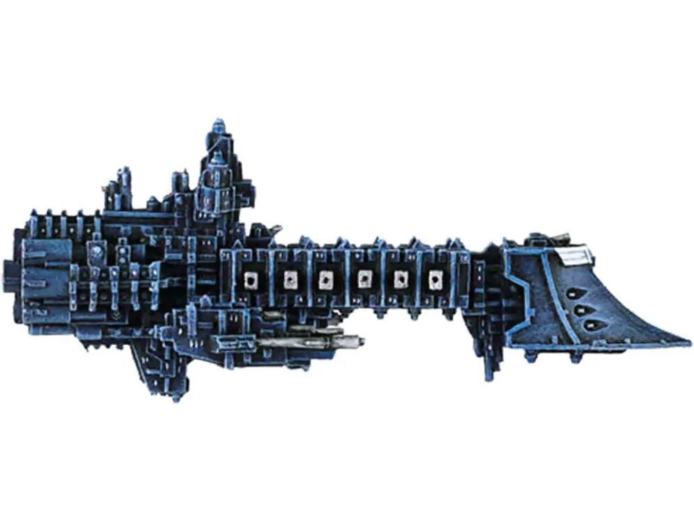 Крейсер-светильник класса Dauntless в готическом стиле императорского флота |