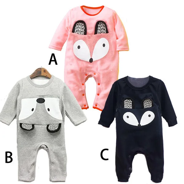 

Autumn Baby Clothing Ha. Lovely Long Sleeve Animal Fox Climb Clothes Lin Tai Clothes Dress Baby