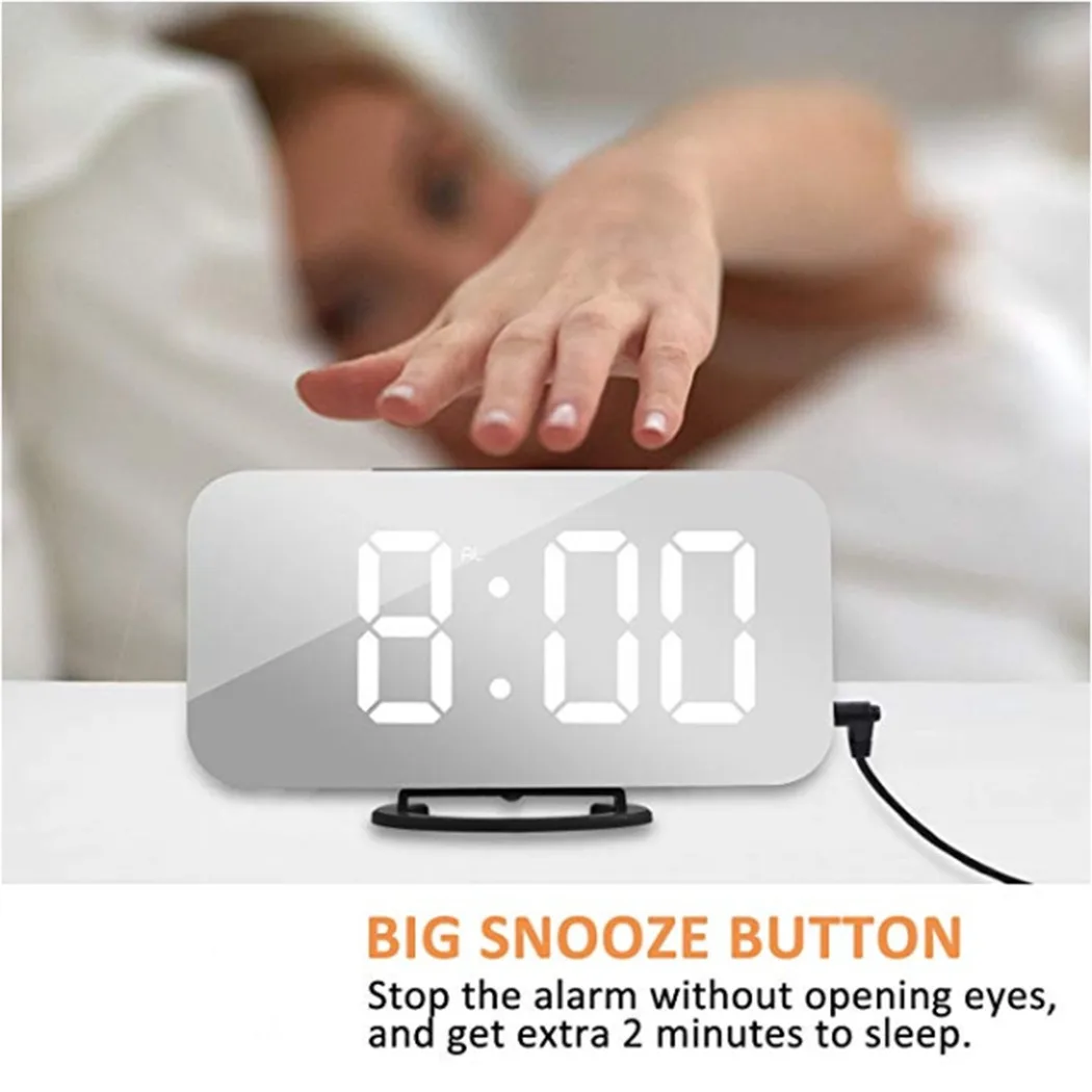 Buy Creative Mobile Phone Charging Snooze Alarm Clock