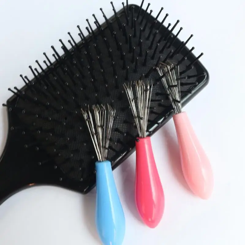 

NEW Comb Hair Brush Cleaner Cleaning Remover Embedded Plastic Circular Combing Household Tool for Air cushion Comb Drop Shipping