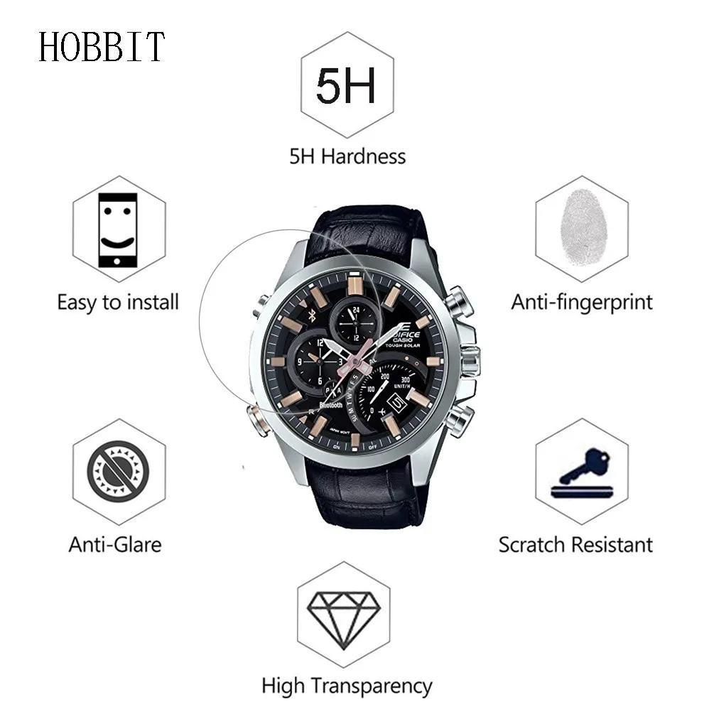 3PACK Nano Explosion-proof Screen Protector For Casio DW5600 DW9052 GWM5610 GW-5000 DW5035 A168W AE-1200 Sport Watch LCD Film