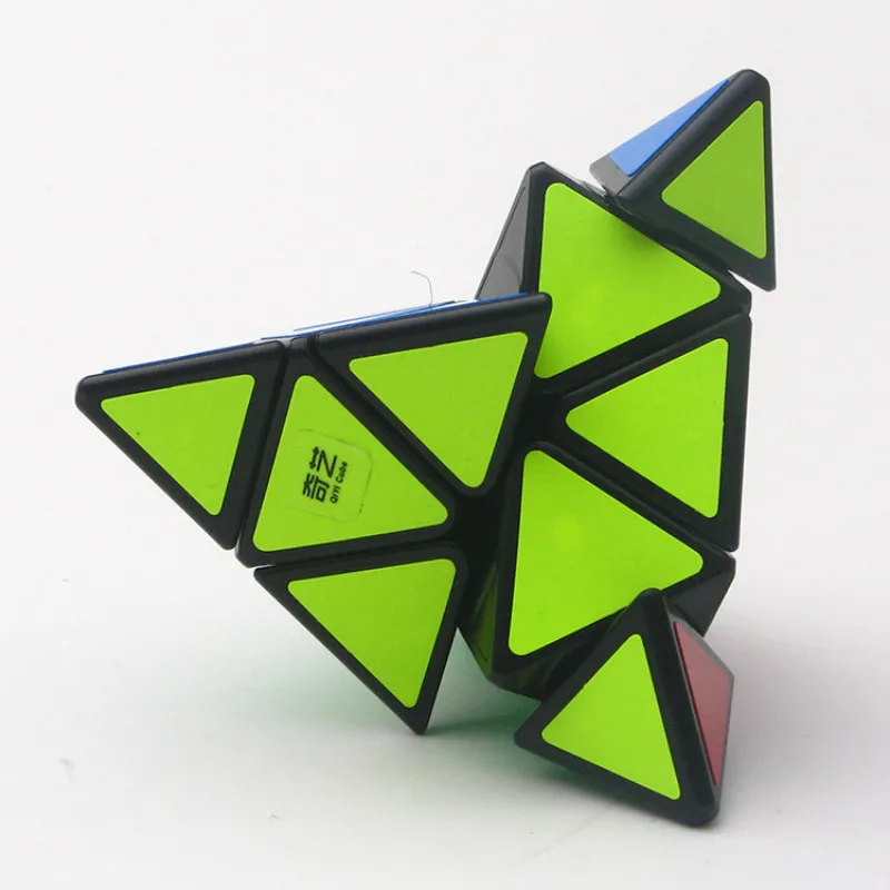 QI Yi triangle Pyramid 3 Stage Cube Magic Neo головоломка для раннего развития игрушки детей
