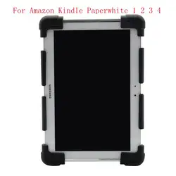 Мягкий силиконовый чехол для Amazon Kindle Paperwhite 1 2 3 чехол для планшета Amazon Kindle Paperwhite 4 защитный чехол Funda + подарки