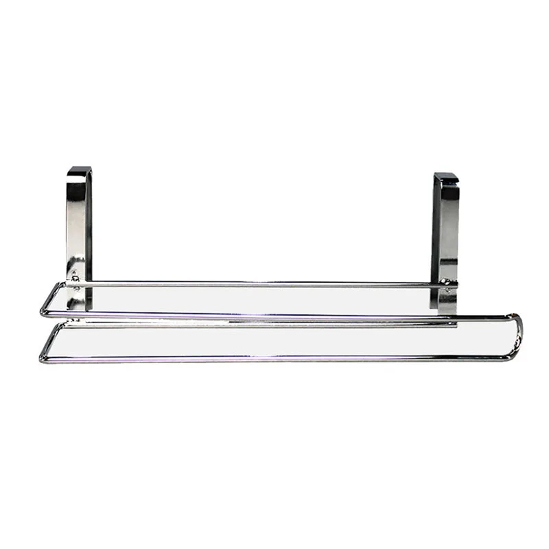 

Kitchen Paper Holder Hanger Tissue Roll Towel Rack Bathroom Toilet Sink Door Hanging Organizer Storage Hook Holder