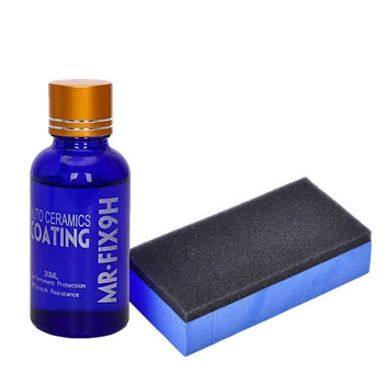 

30ML Car super hydrophobic Glass Coating Car Liquid ceramic Coat Auto Paint Care (car liquid ceramic coat+Sponge)
