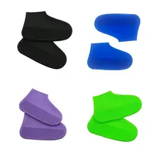 Толстые износостойкие вторичной переработки бахилы Водонепроницаемый силиконовые Бахилы для обуви резиновые ботинки силиконовые бахилы