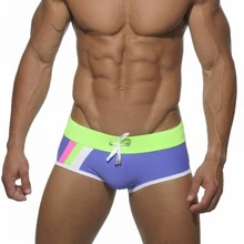 SEOBEAN/купальные костюмы сексуальные мужские Яркие плавки мужские купальные костюмы бикини шорты-боксеры для плавания мужские пляжные спортивные купальные костюмы Sunga