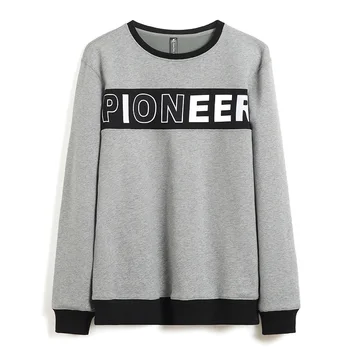 

Pioneer camp new winter fleece hoodie mens sweatshirt men brand clothing fashion patchwork printed men