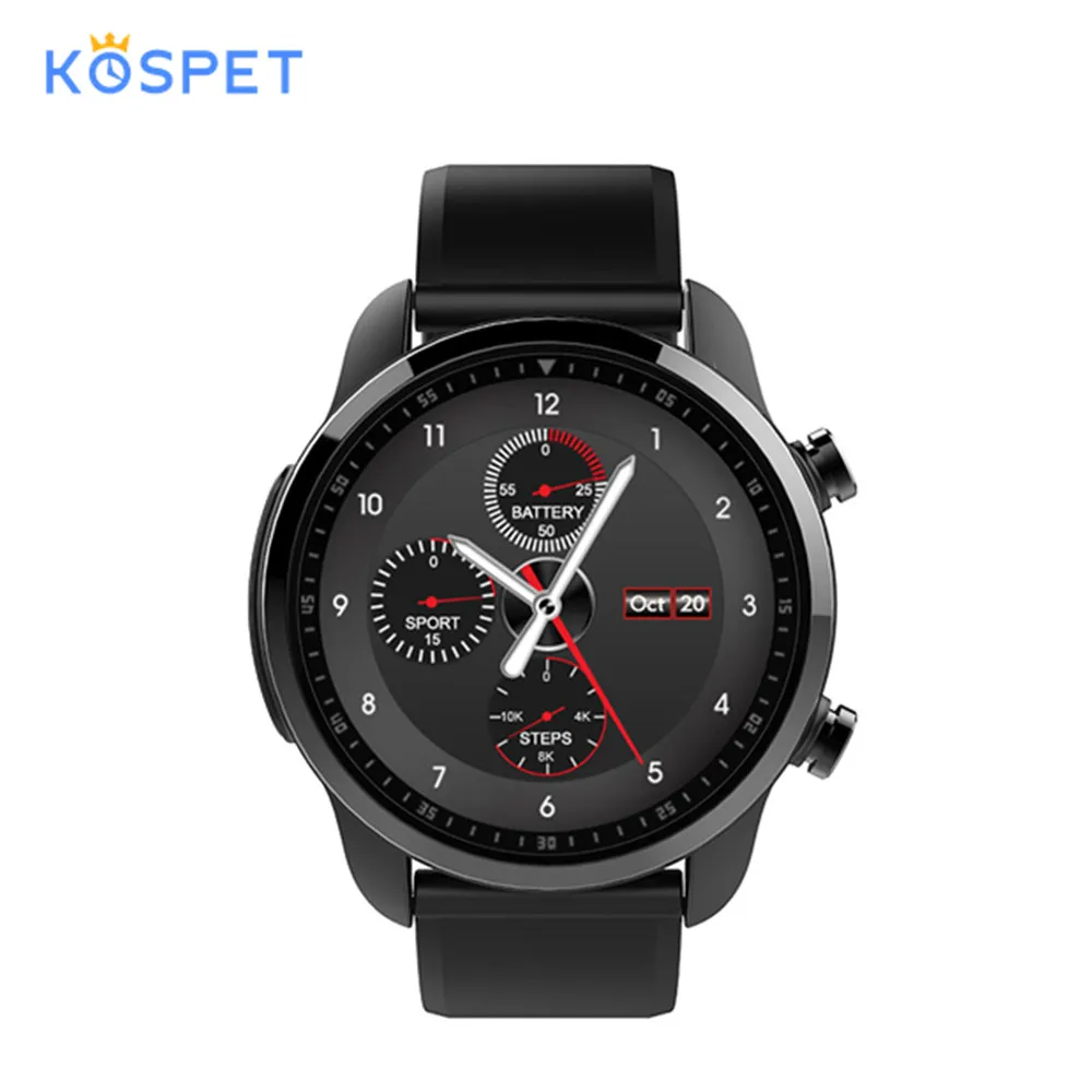 

Kospet Brave 4G Smartwatch Phone 1.3 inch Android 6.0 MTK6737 1.2GHz 2GB RAM 16GB ROM IP68 Waterproof 620mAh Smart Watch