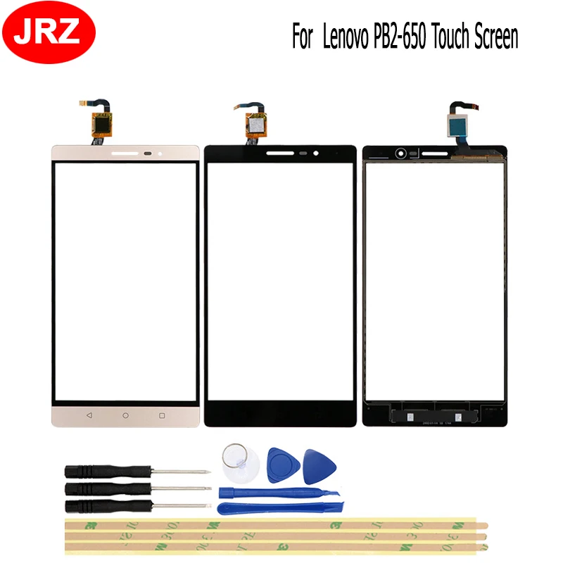 

JRZ For Lenovo PHAB2 PB2-650 PB2-650Y PB2-650M Touch Screen Glass Panel 100% Guarantee Glass Panel Touch Screen Replacement+Tool