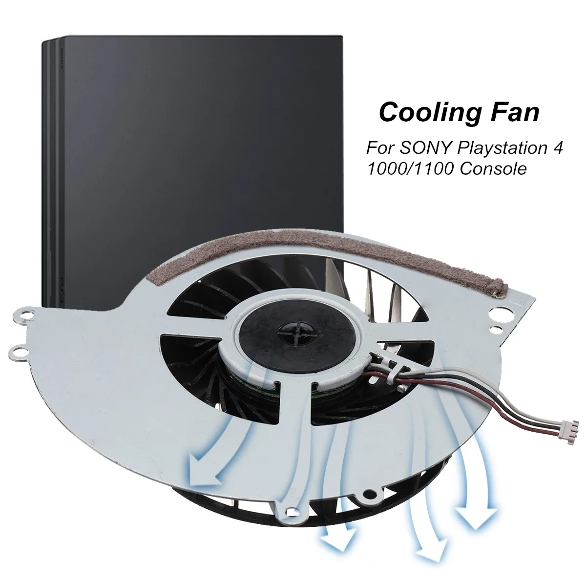 

Computer Internal Cooling Fan 3 Pin Connecter For SONY for Playstation 4 ( PS4 ) 1000/1100 Model Lighter CPU Cooler Fans