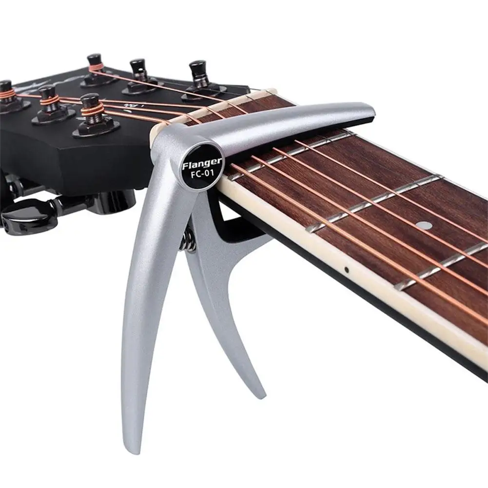 Flanger FC-01 Guitar Capos for Acoustic Electric&ampClassical Ukulele Bass Banjo&ampMandolin Musical Instrument Accessories | Спорт и
