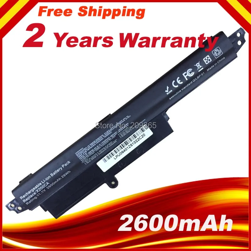 Laptop Battery A31LMH2 A31N1302 Battery For ASUS For VivoBook X200CA X200MA X200M X200LA F200CA 200CA 11.6\