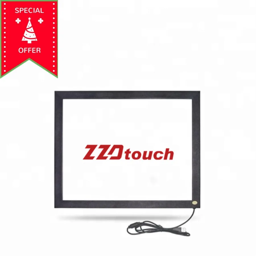 

ZZDtouch 22 inch IR touch frame 2 points infrared touch screen panel multi touchscreen overlay for monitor pc