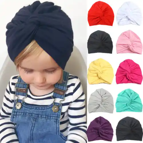 baby skull caps cotton