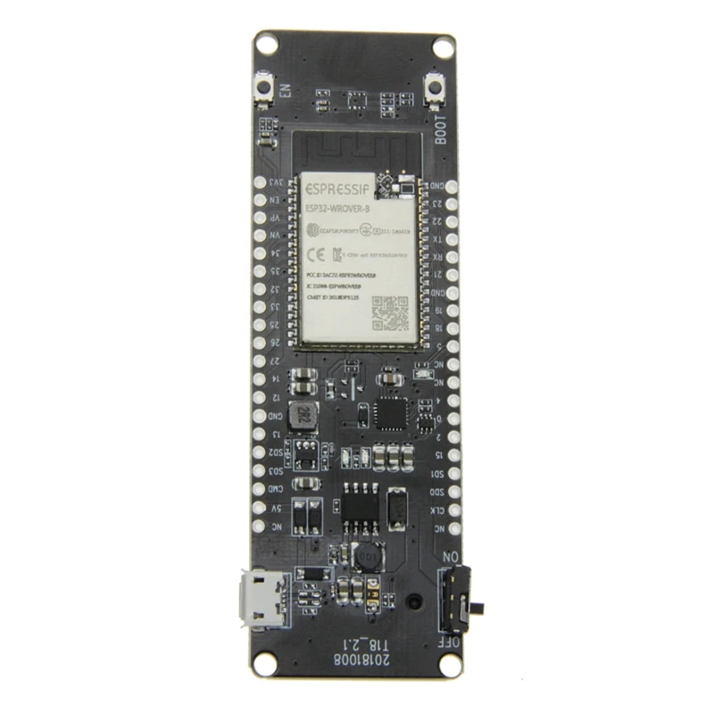 Ttgo T-энергии Esp32 8 Мбайт Psram Esp32-Wrover-B Wi-Fi и Bluetooth модуль 18650 Батарея макетная плата