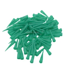 100 pièces embouts de distribution coniques 18G TT débit liquide distributeur aiguille pour pâtes Mastics Silicones Mastics pâtes à souder composés