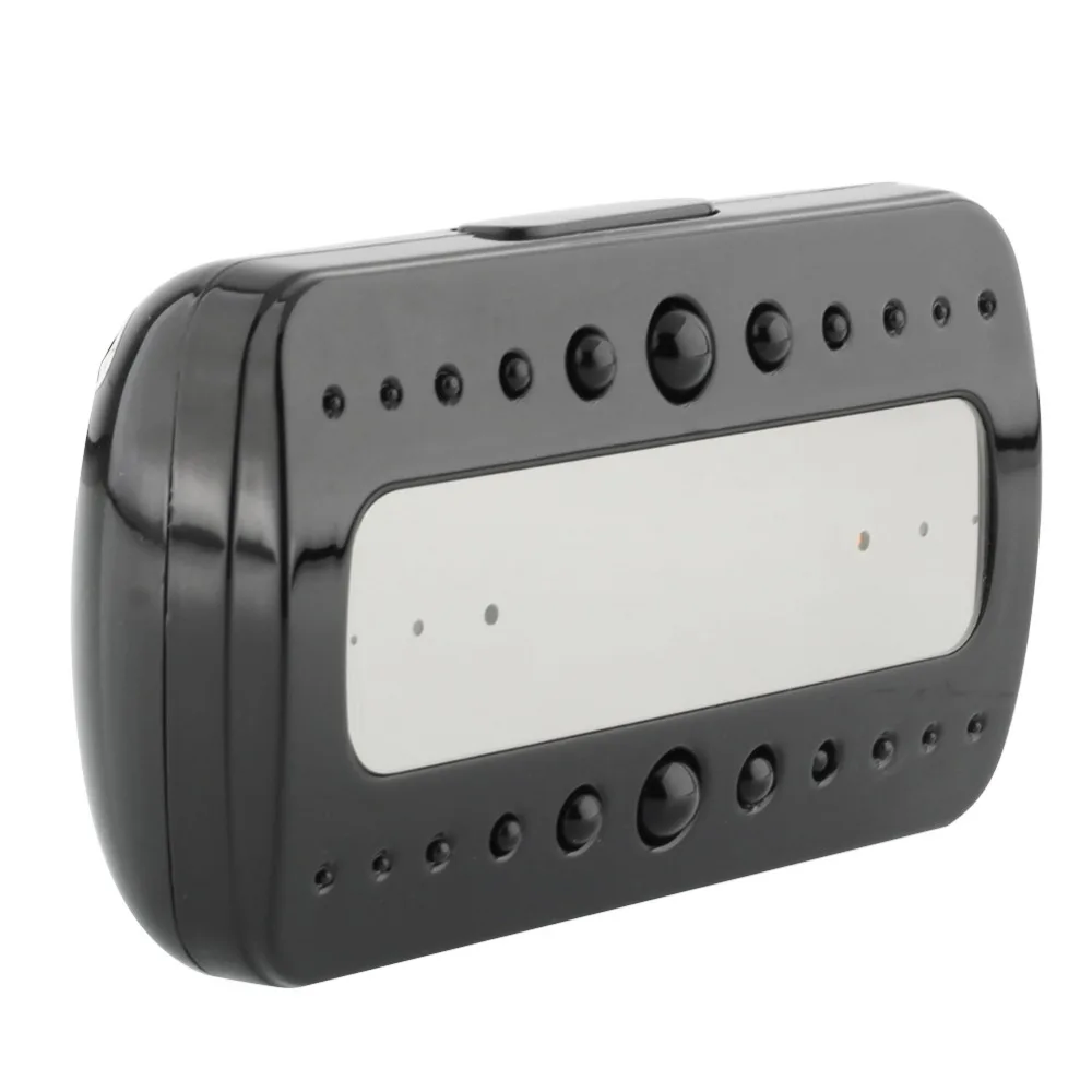 

JEYL HD 1080P Camera Clock IR Night Vision Motion Detection Mini DV+Remote Mini Security Smart Camcorder Support TF card(EU pl
