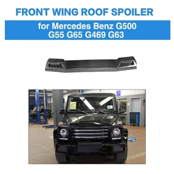

Carbon Fiber Window Roof Wing Lip Spoiler For Mercedes-Benz G-Class G500 G550 G65 G63 G55 AMG Front Wing Lid