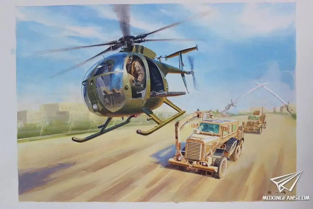 Фотофон Kitty Hawk KH50002 модель 1/35 дюйма фотосессия маленькой птицы [с фигурками из