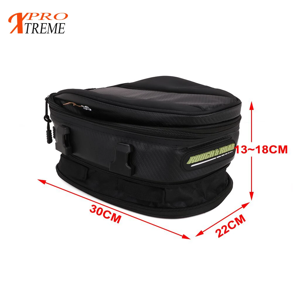

Motorcycle Rear Seat Package Hangback Bag After The Bags Rain Cover For HONDA SUZUKI YAMAHA KAWASAKI KTM DUKE R1 R6