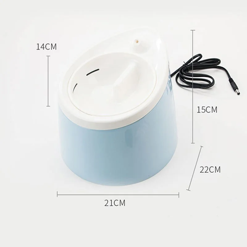 

Hot Automatic LED Cat Dog Electric Fountain Pet Bowl Drinking Water Dispenser I1