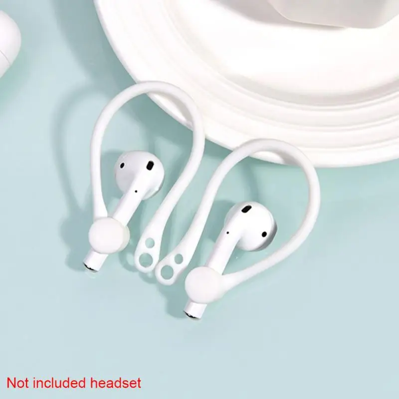 واقية Earhooks حامل تناسب آمنة السنانير اللاسلكية سماعة اكسسوارات سيليكون الرياضية لمكافحة خسر الأذن هوك