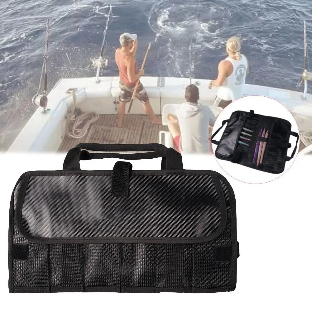 

Lure Plate Fishing Bag Kit Sea Package Waterproof Fishing Rod Bag Fishing Bait Travel Wallet Sport Fishing Accessories