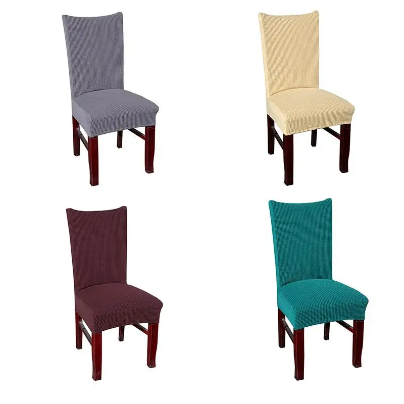 

Elastic Anti-dirty Slipcovers Plush Thickened One-piece Elastic Soft Chair Covers Home Hotel Chair Slipcovers Chair Protector
