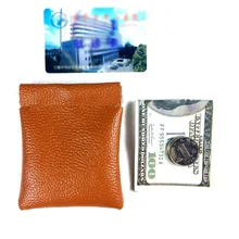 Unisex Small Mini Coin Purses Short Wallet Bag Money Change Credit Card Holder Men Women Leather PU Coin Purse Solid Color Unisex Small Mini Coin Purses Short Wallet Bag Money Change Credit Card Holder Men Women Leather PU Coin Purse Solid Color