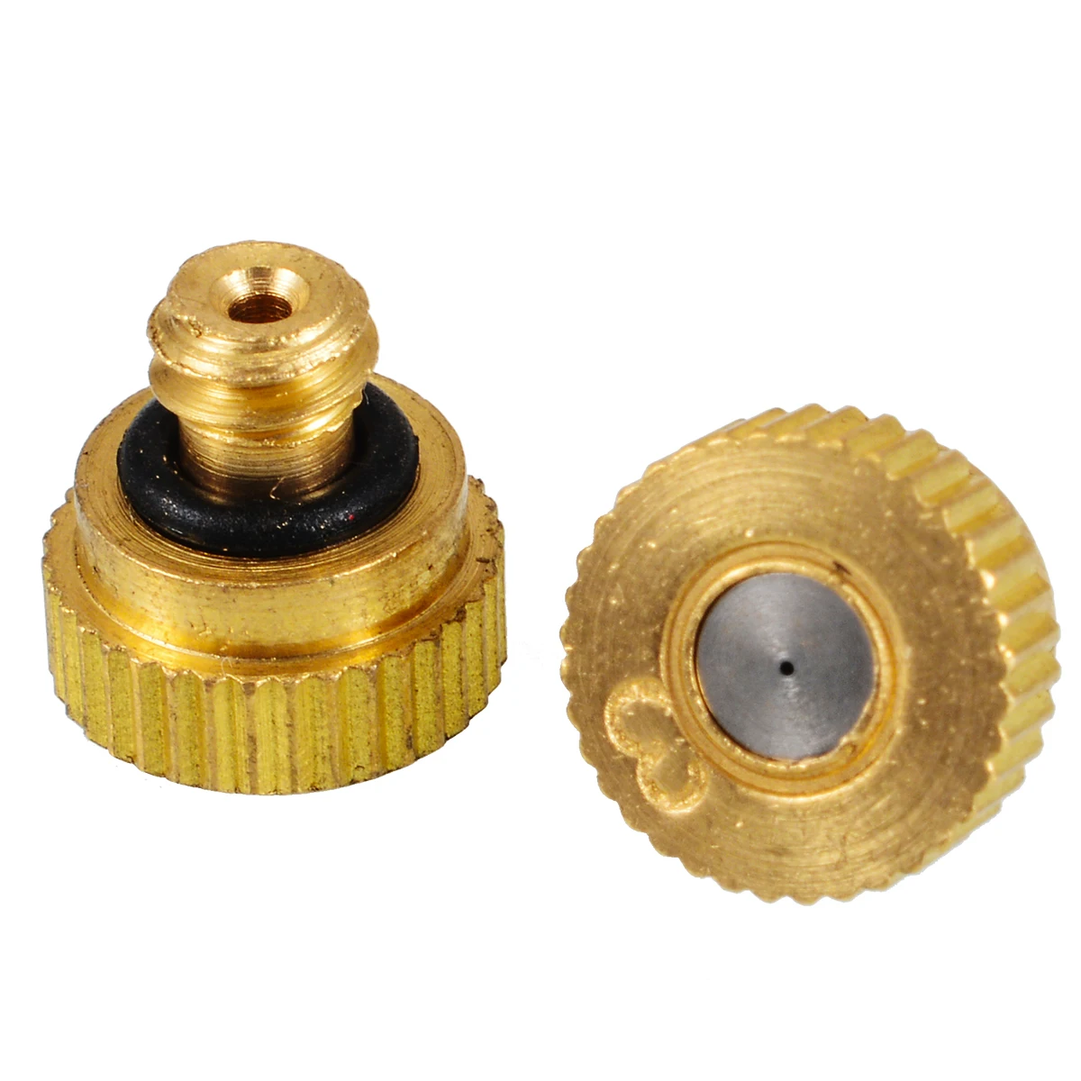 30pcs/lot (0.3mm) Brass Misting Mist Nozzle Spray Sprinkler Hole