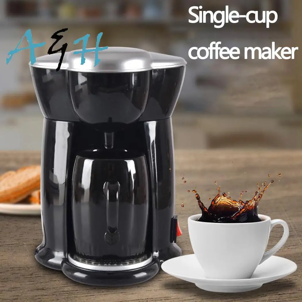 

Coffee Machine Single Cup Capacity Drip-type 50HZ Mini Making Home, Kitchen, Office Home 140ml Coffee Machine