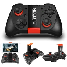 MOCUTE Bluetooth беспроводной игровой контроллер геймпад джойстик для телефона Android приставка для телевизора VR игровой коврик+ держатель