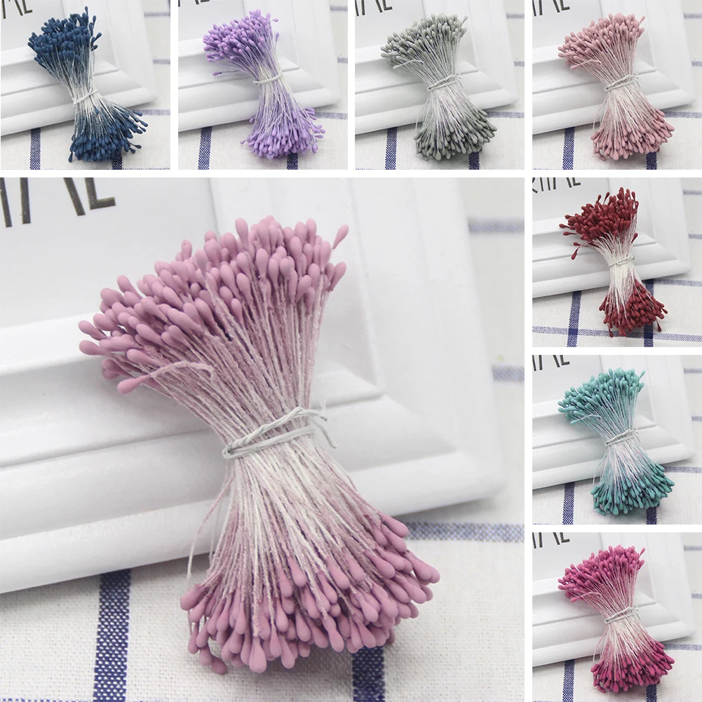 

Stock 400pcs/Lot Decor Flower Stamens Pistil Wedding Decoration Craft Gift