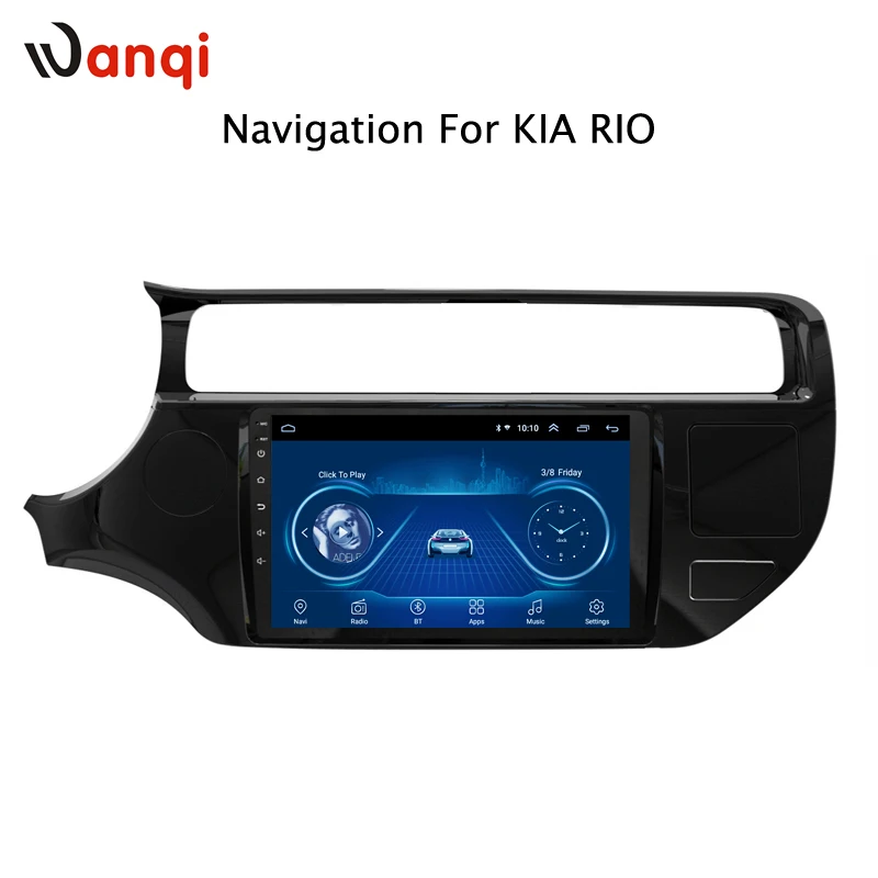 Android 8,1 автомобильный DVD мультимедийный плеер для Kia RIO K3 2012- gps Навигация стерео радио рекордер BT